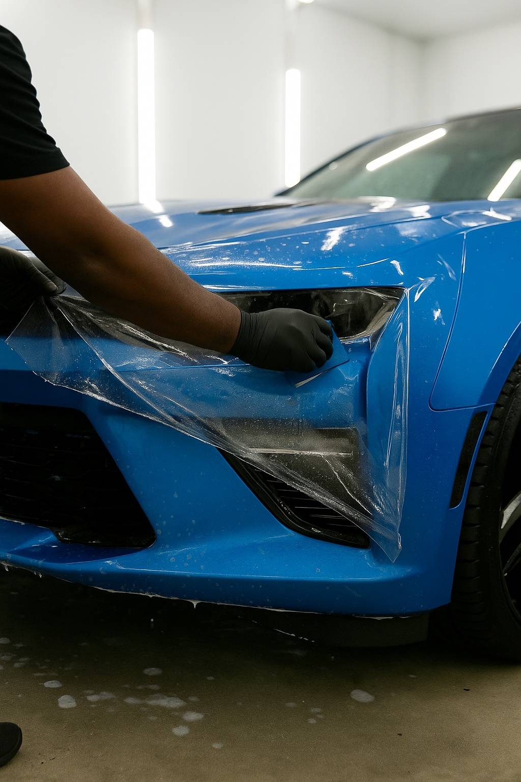 blue_camaro_ppf_application